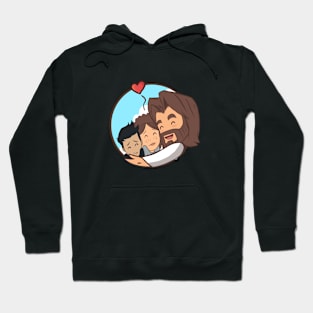 Jesús and me and my wife Hoodie